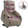 Massage-Sessel mit Fußstütze, Kunstleder in Capuccino-Farbe. von , Sessel - Ref: Foro24-3206612, Preis: 311,53 €, Rabatt: %