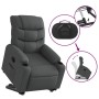 Dunkelgraues Stoff-Sessel mit verstellbarer Rückenlehne und Aufstehhilfe. von , Sessel - Ref: Foro24-3206646, Preis: 288,40 €...