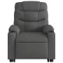 Dunkelgraues Stoff-Sessel mit verstellbarer Rückenlehne und Aufstehhilfe. von , Sessel - Ref: Foro24-3206646, Preis: 305,33 €...