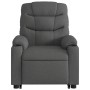 Dunkelgraues Stoff-Sessel mit verstellbarer Rückenlehne und Aufstehhilfe. von , Sessel - Ref: Foro24-3206646, Preis: 288,40 €...