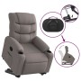 Verstellbarer Aufstehsessel aus grauem Taupe-Stoff. von , Sessel - Ref: Foro24-3206652, Preis: 272,18 €, Rabatt: %