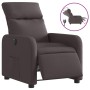 Sillón reclinable eléctrico tela marrón oscuro de , Sillones - Ref: Foro24-3206686, Precio: 219,54 €, Descuento: %