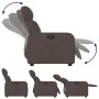 Elektrischer Relaxsessel aus dunkelbraunem Stoff von , Sessel - Ref: Foro24-3206686, Preis: 216,54 €, Rabatt: %