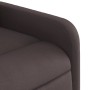 Sillón reclinable eléctrico tela marrón oscuro de , Sillones - Ref: Foro24-3206686, Precio: 219,54 €, Descuento: %