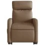 Verstellbarer Stoff-Liegesessel in Braun von , Sessel - Ref: Foro24-3206703, Preis: 258,55 €, Rabatt: %