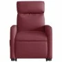 Sillón eléctrico reclinable elevable de tela rojo tinto by , Armchairs - Ref: Foro24-3206720, Price: 315,30 €, Discount: %