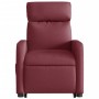 Sillón eléctrico reclinable elevable de tela rojo tinto by , Armchairs - Ref: Foro24-3206720, Price: 293,11 €, Discount: %