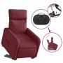Sillón eléctrico reclinable elevable de tela rojo tinto by , Armchairs - Ref: Foro24-3206720, Price: 293,11 €, Discount: %