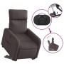 Sillón eléctrico reclinable elevable de tela marrón oscuro by , Armchairs - Ref: Foro24-3206722, Price: 287,54 €, Discount: %