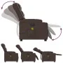 Sillón de masaje reclinable eléctrico cuero sintético marrón de , Sillones - Ref: Foro24-3206549, Precio: 294,43 €, Descuento: %