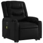 Sillón de masaje elevable eléctrico cuero sintético negro by , Armchairs - Ref: Foro24-3206563, Price: 368,61 €, Discount: %