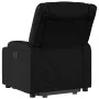 Sillón de masaje elevable eléctrico cuero sintético negro by , Armchairs - Ref: Foro24-3206563, Price: 368,61 €, Discount: %