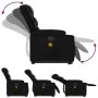 Elektrischer Aufsteh-Massagesessel aus schwarzem Kunstleder von , Sessel - Ref: Foro24-3206563, Preis: 367,50 €, Rabatt: %
