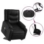 Sillón de masaje elevable eléctrico cuero sintético negro by , Armchairs - Ref: Foro24-3206563, Price: 368,61 €, Discount: %