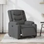 Sillón reclinable eléctrico de tela gris oscuro de , Sillones - Ref: Foro24-3206568, Precio: 283,24 €, Descuento: %