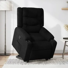 Verstellbarer Aufstehsessel aus schwarzem Stoff von , Sessel - Ref: Foro24-3206575, Preis: 294,82 €, Rabatt: %