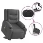 Silla de masaje reclinable de pie de tela gris oscuro by , Armchairs - Ref: Foro24-3206577, Price: 405,06 €, Discount: %