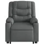 Silla de masaje reclinable de pie de tela gris oscuro by , Armchairs - Ref: Foro24-3206577, Price: 405,06 €, Discount: %