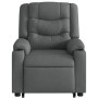 Sillón eléctrico reclinable elevable de tela gris oscuro by , Armchairs - Ref: Foro24-3206580, Price: 350,52 €, Discount: %