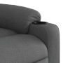 Elektrischer verstellbarer Aufstehsessel aus dunkelgrauem Stoff. von , Sessel - Ref: Foro24-3206580, Preis: 350,52 €, Rabatt: %