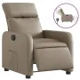 Sillón reclinable eléctrico de cuero sintético color capuchino de , Sillones - Ref: Foro24-3206741, Precio: 249,54 €, Descuen...