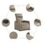 Sillón reclinable eléctrico de cuero sintético color capuchino de , Sillones - Ref: Foro24-3206741, Precio: 249,54 €, Descuen...
