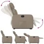 Verstellbarer Aufstehsessel aus Kunstleder in Capuccino-Farbe. von , Sessel - Ref: Foro24-3206755, Preis: 283,38 €, Rabatt: %