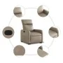 Sillón reclinable elevable cuero artificial color capuchino by , Armchairs - Ref: Foro24-3206755, Price: 283,38 €, Discount: %
