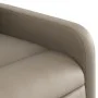 Sillón reclinable elevable cuero artificial color capuchino by , Armchairs - Ref: Foro24-3206755, Price: 283,38 €, Discount: %