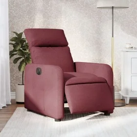 Elektrischer Relaxsessel aus rotem Stoff von , Sessel - Ref: Foro24-3206684, Preis: 232,11 €, Rabatt: %