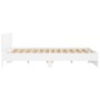 Weißer Bettrahmen mit Kopfteil 180x200 cm von , Betten und Lattenroste - Ref: Foro24-3207462, Preis: 161,79 €, Rabatt: %