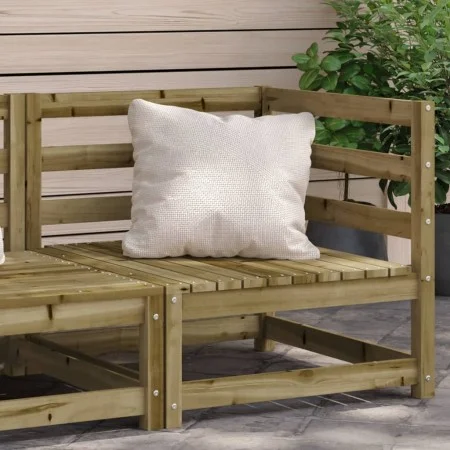 Ecksofa für den Garten aus imprägniertem Kiefernholz, 70x70x67 cm. von , Modulare Sofas für den Außenbereich - Ref: Foro24-83...