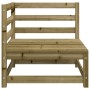 Ecksofa für den Garten aus imprägniertem Kiefernholz, 70x70x67 cm. von , Modulare Sofas für den Außenbereich - Ref: Foro24-83...