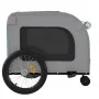 Remolque de bicicleta mascotas hierro tela Oxford azul gris by , pet strollers - Ref: Foro24-93862, Price: 130,69 €, Discount: %
