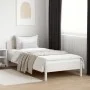 Bettgestell mit Kopfteil aus weißem Kiefernholz 100x200cm von , Betten und Lattenroste - Ref: Foro24-842615, Preis: 100,15 €,...