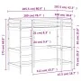 Loft bed with desk solid pine wood brown 100x200 cm by , Beds and slatted bases - Ref: Foro24-842849, Price: 224,93 €, Discou...