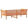 Wachsbraunes Schlafsofa aus massivem Kiefernholz, 100 x 200 cm von , Betten und Lattenroste - Ref: Foro24-842877, Preis: 121,...