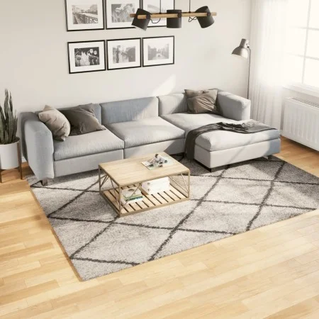 Alfombra pelo largo moderna PAMPLONA beige antracita 200x280 cm de , Alfombras - Ref: Foro24-375393, Precio: 104,88 €, Descue...