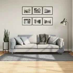 Alfombra peluda de pelo largo moderna PAMPLONA gris 100x200 cm by , Rugs - Ref: Foro24-375254, Price: 38,94 €, Discount: %