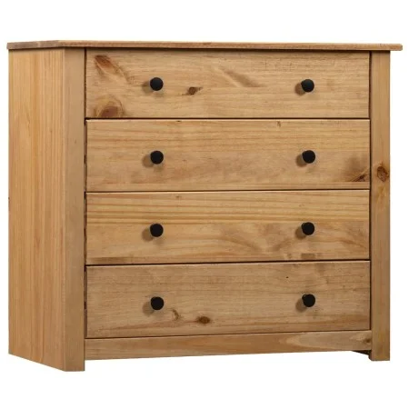 Armario auxiliar de madera de pino estilo Panamá 80x40x73 cm de vidaXL, Aparadores - Ref: Foro24-282658, Precio: 162,22 €, De...