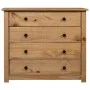 Armario auxiliar de madera de pino estilo Panamá 80x40x73 cm de vidaXL, Aparadores - Ref: Foro24-282658, Precio: 162,22 €, De...