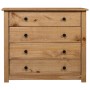 Armario auxiliar de madera de pino estilo Panamá 80x40x73 cm de vidaXL, Aparadores - Ref: Foro24-282658, Precio: 158,69 €, De...