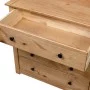 Armario auxiliar de madera de pino estilo Panamá 80x40x73 cm de vidaXL, Aparadores - Ref: Foro24-282658, Precio: 162,22 €, De...