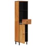 Massives Akazienholz-Badezimmermöbel 38x33x160 cm von , Badezimmerwaschtische - Ref: Foro24-356877, Preis: 155,28 €, Rabatt: %