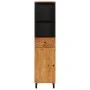 Massives Akazienholz-Badezimmermöbel 38x33x160 cm von , Badezimmerwaschtische - Ref: Foro24-356877, Preis: 152,69 €, Rabatt: %