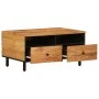Mesa de centro madera maciza de acacia 80x54x40 cm by , Coffee table - Ref: Foro24-356868, Price: 95,75 €, Discount: %