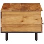 Mesa de centro madera maciza de acacia 80x54x40 cm de , Mesas de centro - Ref: Foro24-356868, Precio: 96,55 €