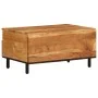 Massiver Akazienholz-Couchtisch 80x54x40 cm von , Couchtisch - Ref: Foro24-356868, Preis: 95,74 €, Rabatt: %