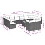 Set sofás de jardín con cojines 13 pzas ratán sintético beige by , Garden sets - Ref: Foro24-3250278, Price: 873,27 €, Discou...