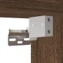Armario espejo de baño LED acrílico marrón roble 80x12x45 cm de , Tocadores de baño - Ref: Foro24-834953, Precio: 56,19 €, De...